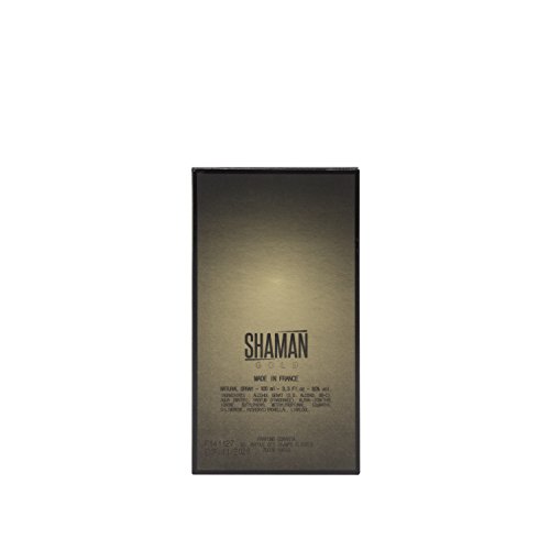 Eau de toilette (Agua de tocador) SHAMAN GOLD para hombre, 100 ml - Fragancia LEGENDARIA para él