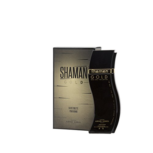 Eau de toilette (Agua de tocador) SHAMAN GOLD para hombre, 100 ml - Fragancia LEGENDARIA para él