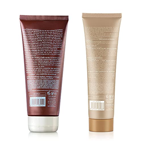 Elifexir Pack Cacao Sense + Color Dren | Exfoliante Corporal, Reductor y Reafirmante + Maquillaje para Piernas