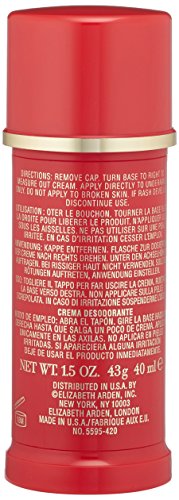 Elizabeth Arden - Puerta roja – 1,5oz crema desodorante