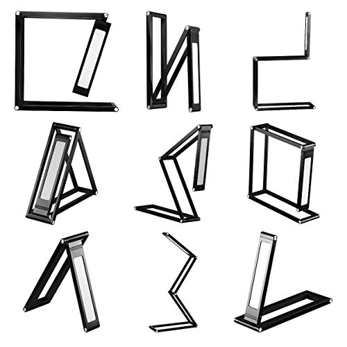 ELZO Lámpara de escritorio LED, lámpara de mesa recargable portátil inalámbrica recargable por USB, cabezal de lámpara giratorio, 3 modos regulables, para dormitorio, oficina, universidad, camping