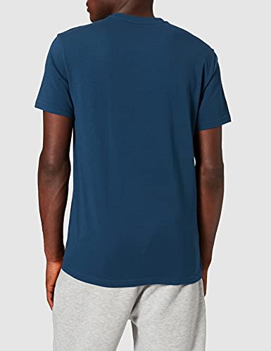 Emporio Armani Logotipo Pop Camiseta, Hombre, Azul (Abyss), L