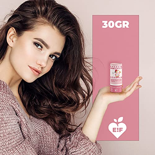 ENERGIE FRUIT | Desodorante natural eficacia 24 H | Sin sales de aluminio | Flor de algodón y aloe vera | Fabricación francesa | Vegano