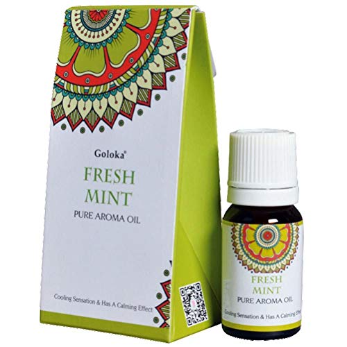 ESENCIA PURA MENTA FRESCA 10 ML (1 BOTELLA DE CRISTAL) PARA LA PROTECCION DE ENERGIAS NEGATIVAS