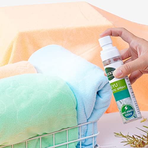 Espray antiestático, para ropa, spray antiestático, tamaño de viaje, espray antiestático, reduce la electricidad estática para ropa