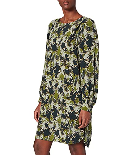 ESPRIT Collection 081eo1e307 Vestido, 338/verde Polvo 4, 40 para Mujer