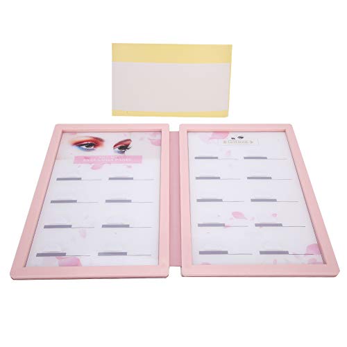 Estuche para pestañas y práctico expositor de maquillaje Contenedor de muestra Catálogo de pestañas postizas, profesional para salones de belleza profesionales Uso personal
