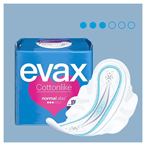 Evax Cottonlike Normal Compresas Con Alas 64u