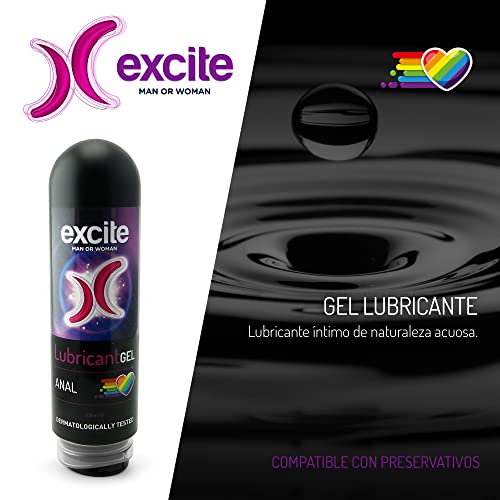 EXCITE Gel lubricante a base de agua. Aroma neutro. 200ml.