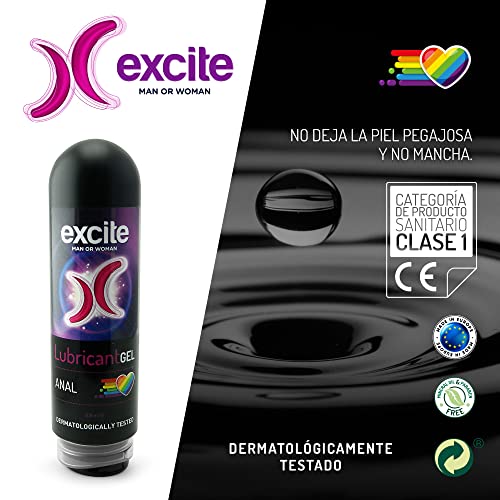 EXCITE Gel lubricante a base de agua. Aroma neutro. 200ml.