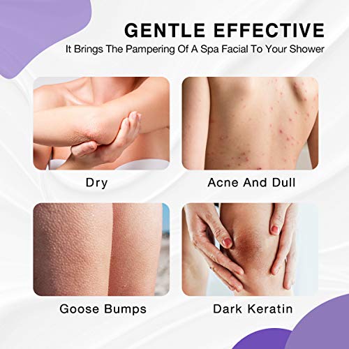 Exfoliante Corporal De Lavanda, Sal Del Mar Muerto Orgánico Natural, Antienvejecimiento Y Exfoliación, Mejora La Celulitis, Cicatrices De Acné, Arañas Vasculares, Estrías, Líneas Finas Y Arrugas