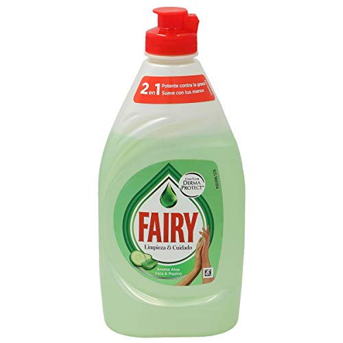 FAIRY lavavajillas mano concentrado aloe vera botella 350 ml