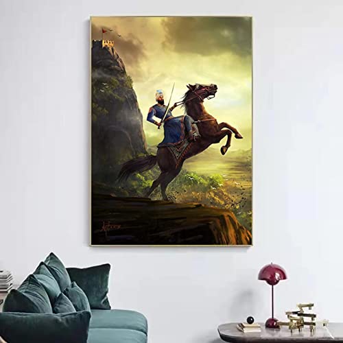 Fatih Sultan figura retrato lienzo arte pintura pared arte impresiones póster Retro cuadros para decoración para sala de estar 40x60cm x 1 Uds sin marco