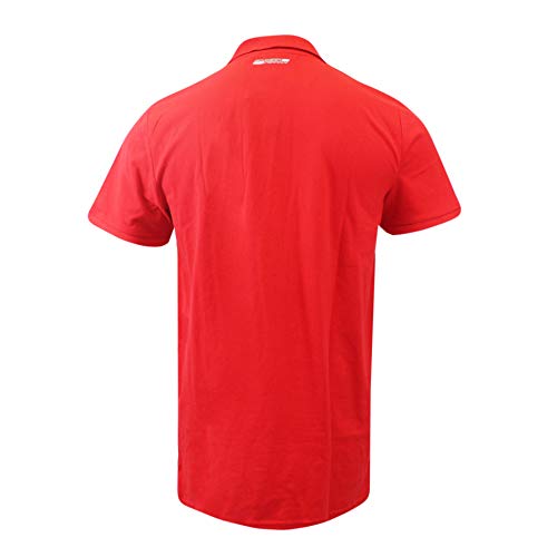 Ferrari SF Herren Poloshirt Camiseta, Rojo, L para Hombre