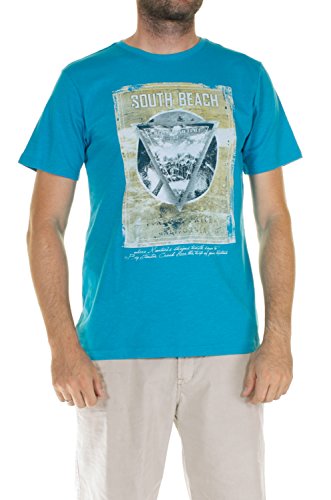 Firefly Lenard - Camiseta para hombre azul (Vivid Blue) M