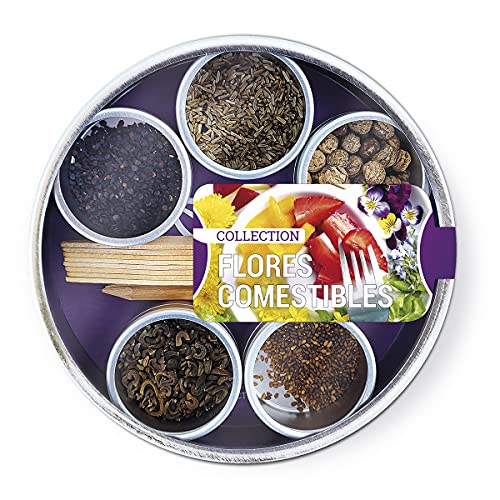 Flores Comestibles COLLECTION - 5 Variedades de flores - Garden Pocket