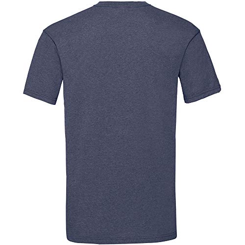Fruit of The Loom Valueweight - Camiseta para hombre, talla L, color blanco naturaleza Large