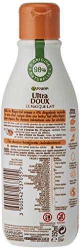 Garnier Ultra DOUX Masque Lait Erable Guérisseur 98% d'Origine Naturelle 250 ml
