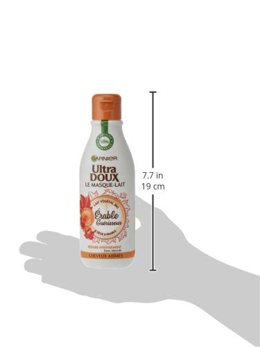 Garnier Ultra DOUX Masque Lait Erable Guérisseur 98% d'Origine Naturelle 250 ml