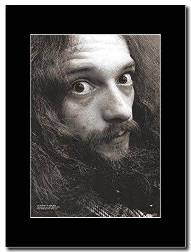 gasolinerainbows Jethro Tull - Seed Drill Man Promo de la revista del Reino Unido en un monte negro