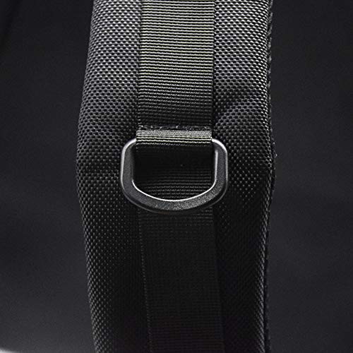 GeKLok Mochila de peluquería, peluquería, mochila portátil de peluquería, bolsa de herramientas de maquillaje para herramientas de peluquería de gran capacidad, organizador de cosméticos (negro)
