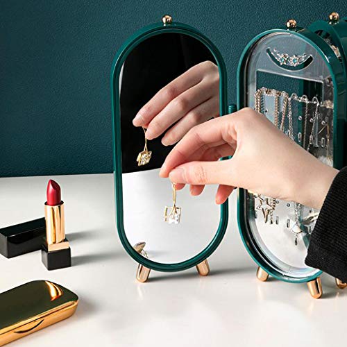 Generic Gran Tienda Vintage Multi-funcional expositor de joyas para accesorios de decoración de anillos collar de mujer - Verde