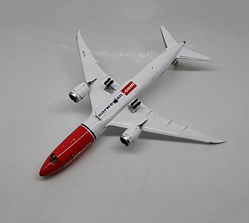 GLXLSBZ Escala 1/400 B787-9 avión de pasajeros Actriz Sueca Greta Garbo Modelo de aleación de Aire Noruego Juguetes y Regalo para Adultos, 6x5,8 Pulgadas
