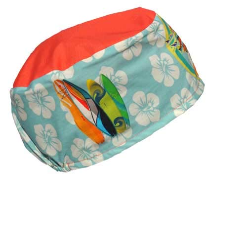 Gorro médico, quirófano, enfermero, dentista, veterinario, Furgo surf, pelo Largo.