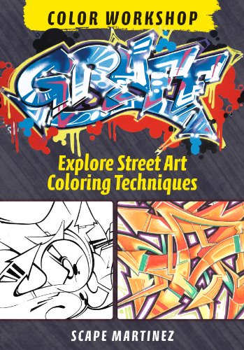 Graff Color Workshop: Explore Street Art Coloring Techniques (English Edition)