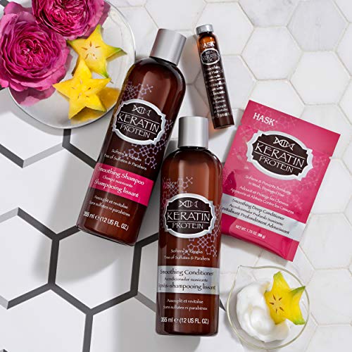 HASK Keratin Protein Smoothing SHINE Oil, 0.62 oz