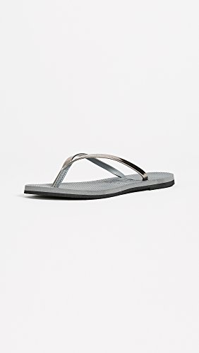 Havaianas You Metallic, Chanclas, para Mujer, Gris Acero, 39/40 EU