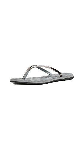 Havaianas You Metallic, Chanclas, para Mujer, Gris Acero, 39/40 EU