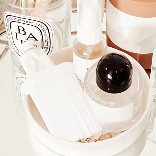 HEALLILY 100 Piezas de Tira de Papel de Prueba de Perfume Probador de Aceites Esenciales Tiras de Papel Tiras de Prueba de Fragancia para Aromaterapia