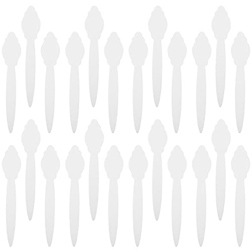 HEALLILY 100 Piezas de Tiras de Prueba de Perfume Probador de Aceites Esenciales Probador de Aromaterapia Probador de Fragancia Prueba de Papel de Olores Prueba de Incienso para Fragancia