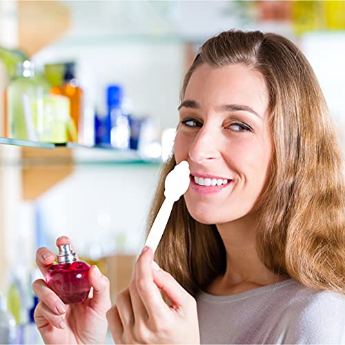 HEALLILY 100 Piezas de Tiras de Prueba de Perfume Probador de Aceites Esenciales Probador de Aromaterapia Probador de Fragancia Prueba de Papel de Olores Prueba de Incienso para Fragancia