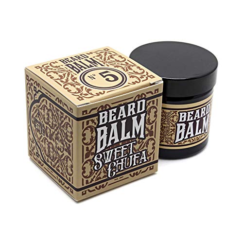 HEY JOE! - Beard Balm Nº 5 Sweet Chufa | Bálsamo para Barba Hidratante Fragancia de Limón y Canela - Envase de 60 ml