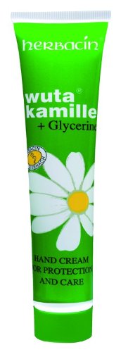 Hidratante Crema Herbacin de manzanilla Manos y Pot 75 ml de glicerina vegetal