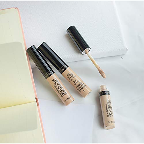 Hilai 1 PC Correctores Líquido para Ojeras Acnés Correctores Impermeables de Textura Suave Corrector Correctores Líquido para Ojeras Acnés Correctores (2 Medium Golden)