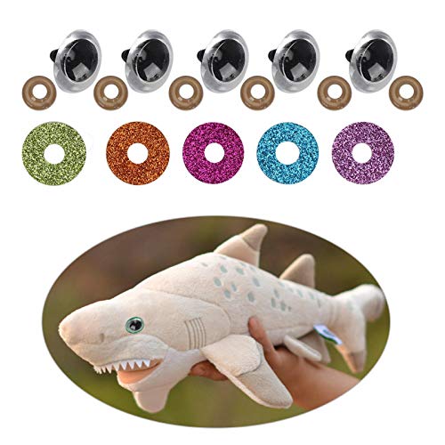 Himalaya Dolphin Baby Plastic Safety Doll Eyes Crochet Animal Cold Therapy Dolor de Cabeza, migraña, Dolor en los Senos nasales, Patentado(20mm)