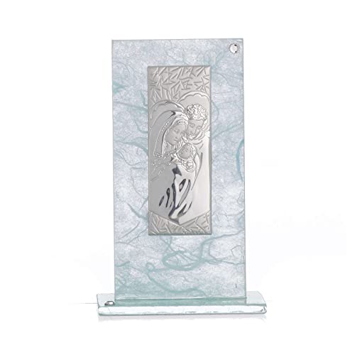 Holyart Regalo S. Familia Plata Celeste h.11.5 cm