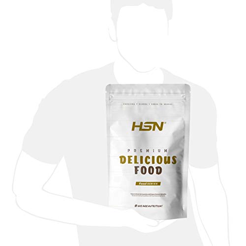 HSN Harina de Avena de Sabores Chocolate 3Kg = 60 Tomas | Instant Oatmeal | Ideal para Batidos, Tortitas de Avena y Claras | Sin Azúcares añadidos