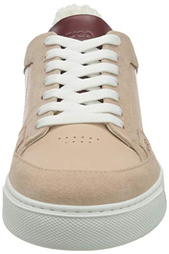 HUGO Damen Vera Lace M Sneaker, Light Beige273