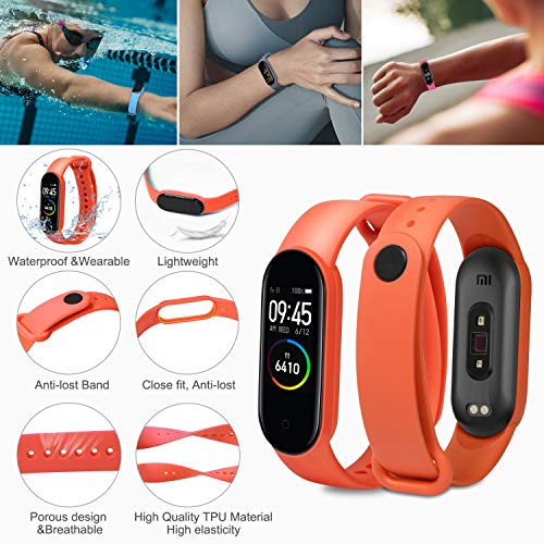 ivoler Pulseras Xiaomi Mi Band 6/Mi Band 5/Amazfit Band 5, [20 Piezas] Correas de Repuesto para Mi Band 6/5/Amazfit Band 5 Correa de Repuesto Suave, Transpirable, Resistente al Sudor - 20 Colores