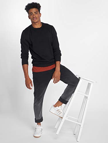 Jack & Jones Jjebasic Knit Crew Neck Noos Suéter, Negro (Black), XL para Hombre