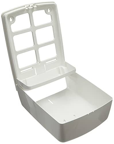 Jofel AH37000 - Dispensador de toallas formato zig-zag, admite 600 toallas, color blanco