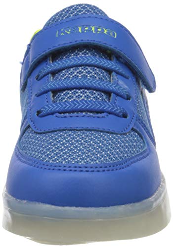 Kappa Fore Kids, Zapatillas Niños, Azul (Blue/Lime 6033), 32 EU