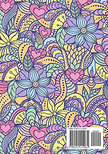 Kenza: Carnet de notes A5 | Prénom personnalisé Kenza | Cadeau d'anniversaire pour femme, maman, sœur, copine, fille ... | Design : floral | 120 pages lignée, Petit Format A5 (14.8 x 21 cm)