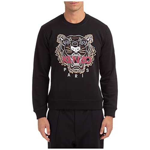 Kenzo Hombre Sudaderas Tiger Nero M