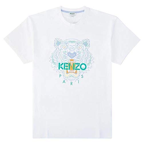 Kenzo Tiger 2TS959 4YA - Camisetas para mujer Blanco L