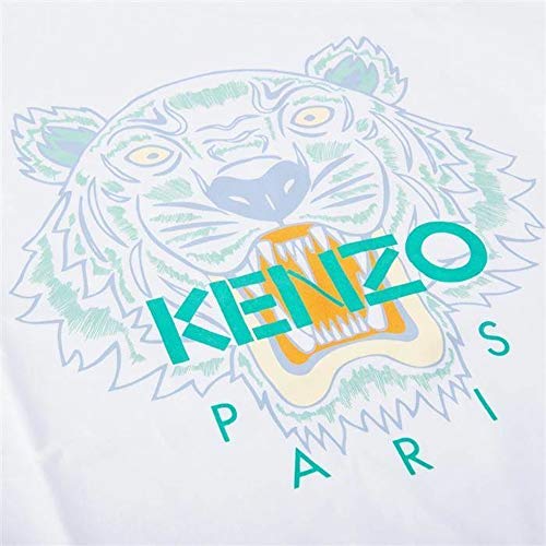 Kenzo Tiger 2TS959 4YA - Camisetas para mujer Blanco L